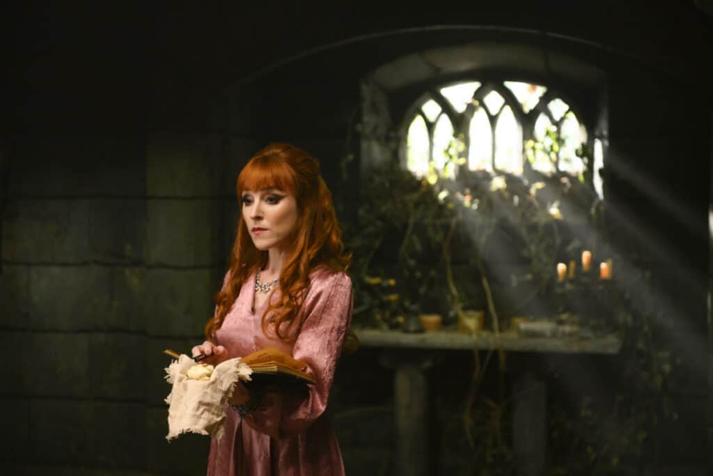 Supernatural Season 15 Episode 3 - Ruth Connell as Rowena Preview — Supernatural Season 15 Episode 3: The Rupture - Part 2 Supernatural Season 15 Episode 3 - Ruth Connell as Rowena