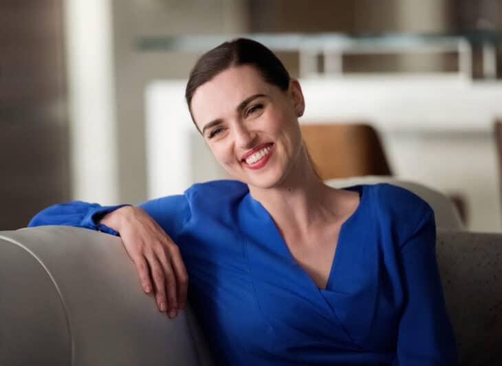 Supergirl Season 5 Episode 3 - Katie McGrath as Lena Luthor Supergirl Review: Blurred Lines (Season 5 Episode 3) Supergirl Season 5 Episode 3 - Katie McGrath as Lena Luthor