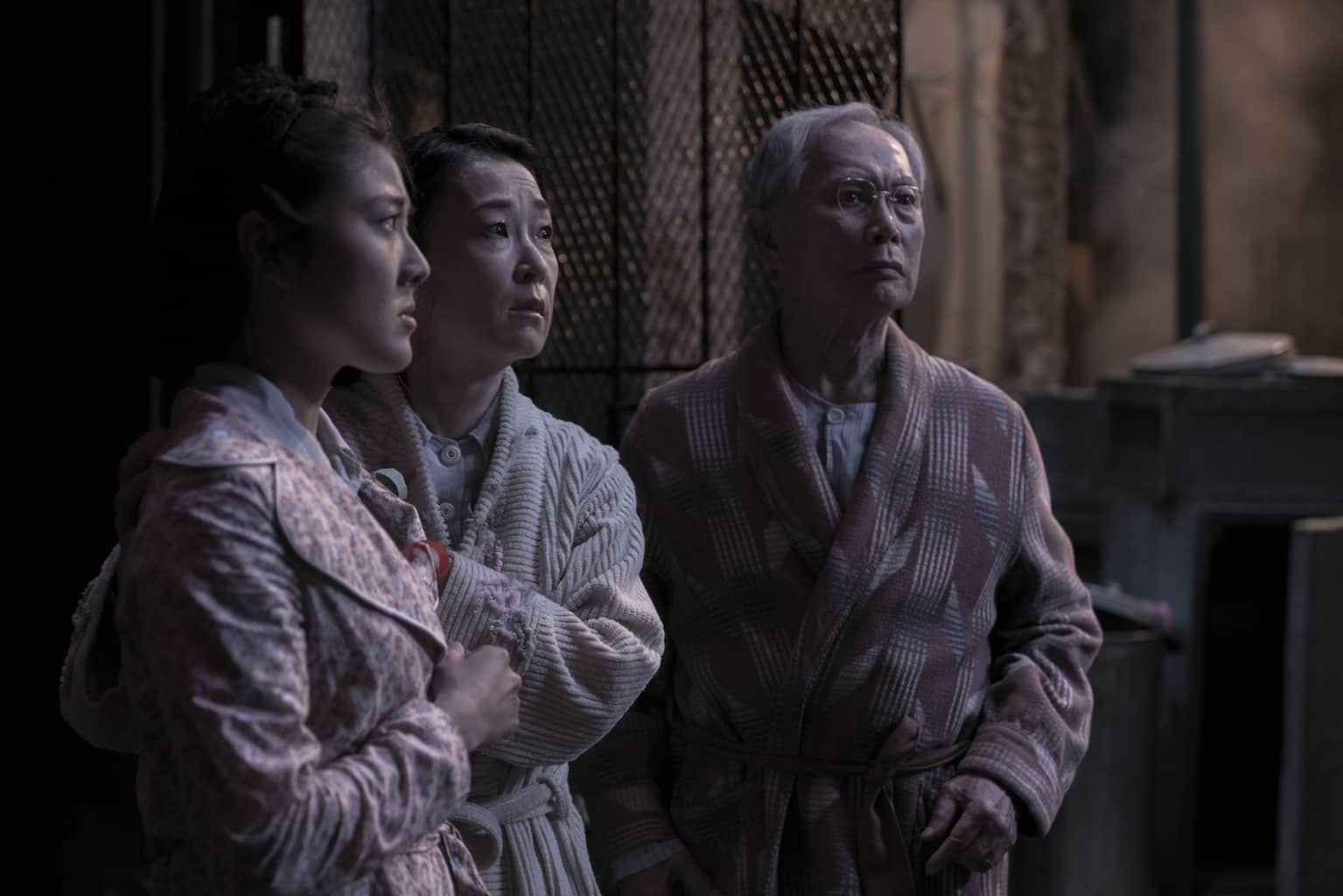 The Terror Season 2, Episode 10 - Miki Ishikawa as Amy Yoshida, George Takei as Nobuhiro Yamato, Hira Ambrosino as Fumiko Yoshida