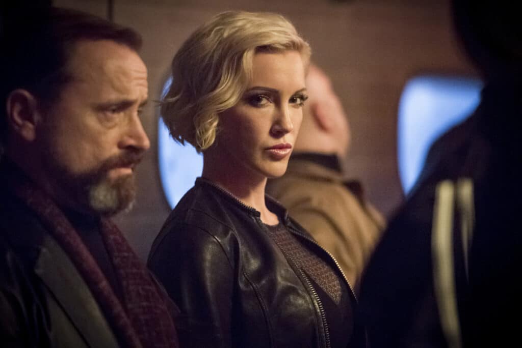 AR805A_0462b Preview — Arrow Season 8 Episode 5: Prochnost - Part 2 Arrow Season 8 Episode 5 - Katie Cassidy as Laurel Lance/Black Siren