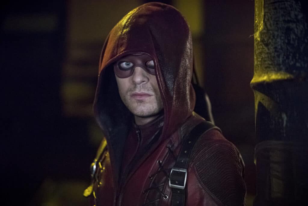 AR805B_0314b Preview — Arrow Season 8 Episode 5: Prochnost - Part 2 Arrow Season 8 Episode 5 - Colton Haynes as Roy Harper