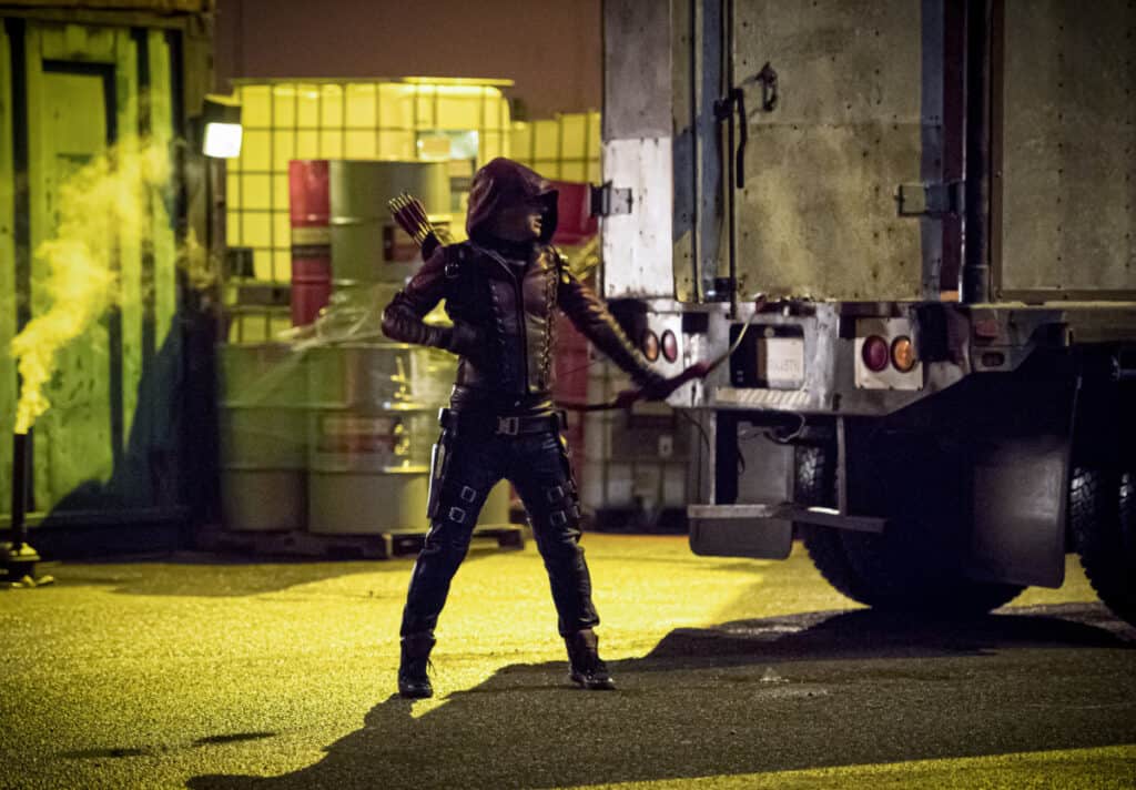 AR805B_0428b Preview — Arrow Season 8 Episode 5: Prochnost - Part 2 Arrow Season 8 Episode 5 - Colton Haynes as Roy Harper