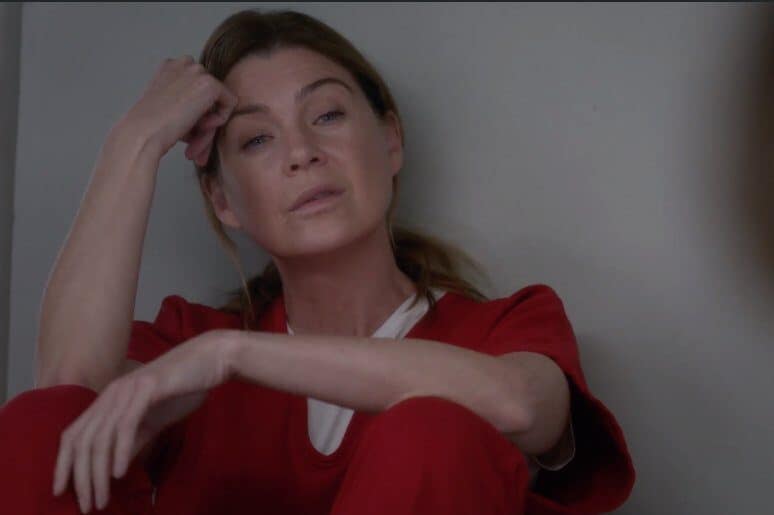 Meredith Grey Grey's Anatomy Season 16 Episode 6 jail