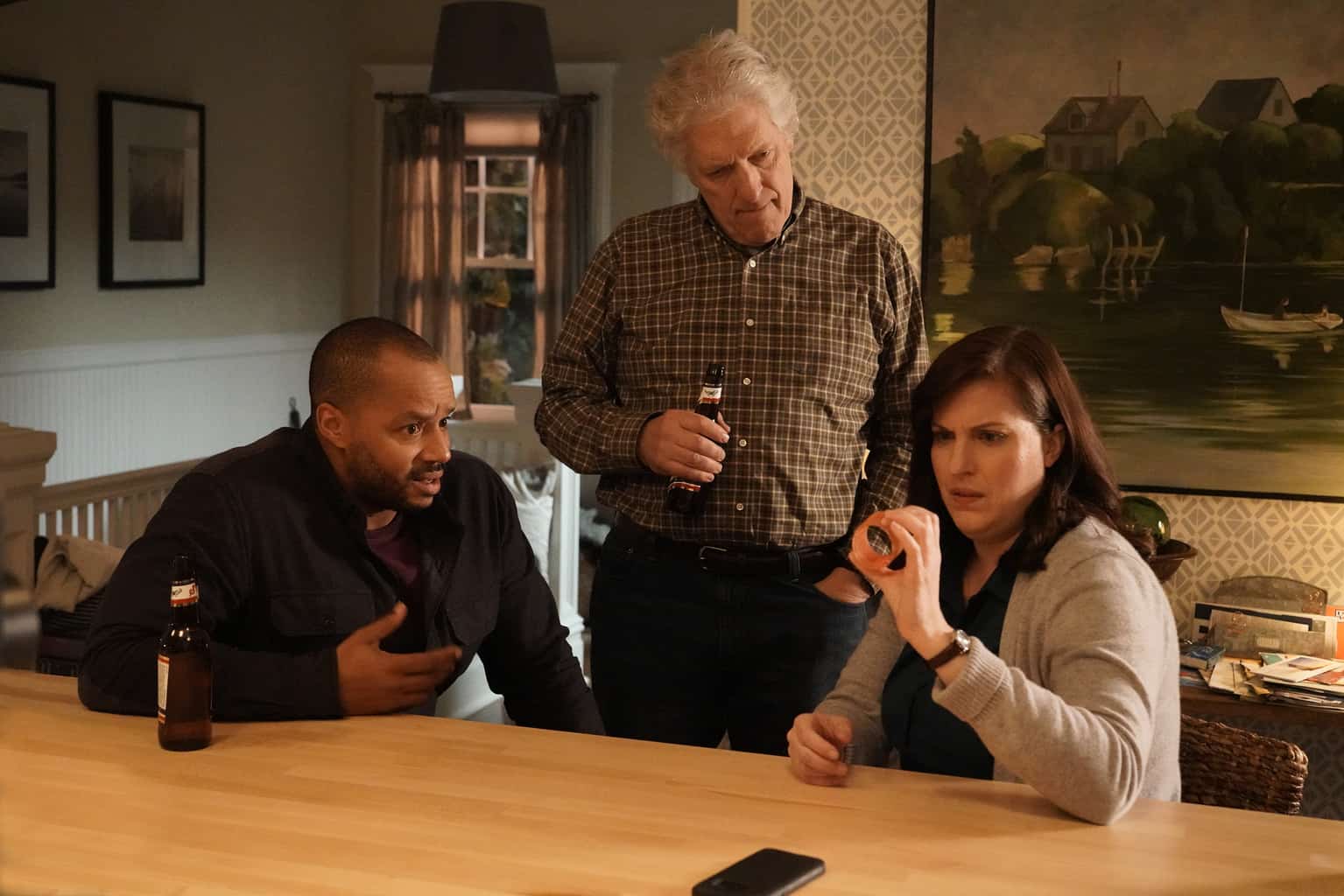 DONALD FAISON, CLANCY BROWN, ALLISON TOLMAN | Tell-Tale TV DONALD FAISON, CLANCY BROWN, ALLISON TOLMAN
