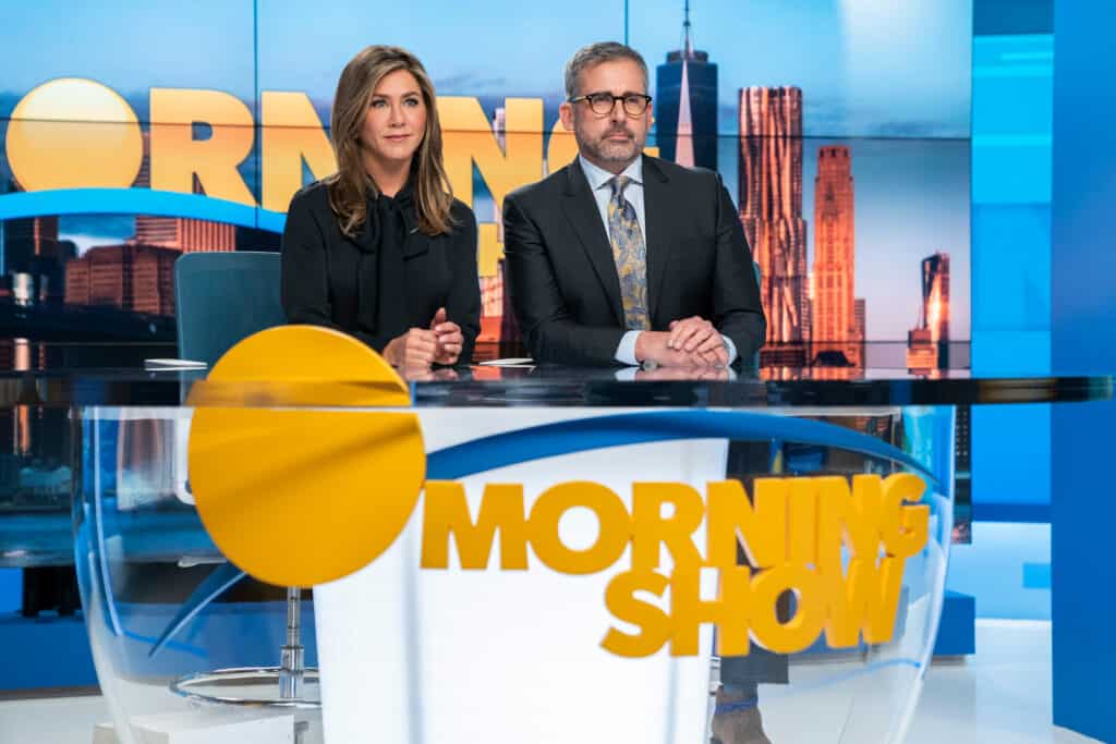 The Morning Show Season 1 Episode 1, "In the Dark Night of the Soul It's Always 3:30 in the Morning" | Tell-Tale TV The Morning Show Season 1 Episode 1, "In the Dark Night of the Soul It's Always 3:30 in the Morning"