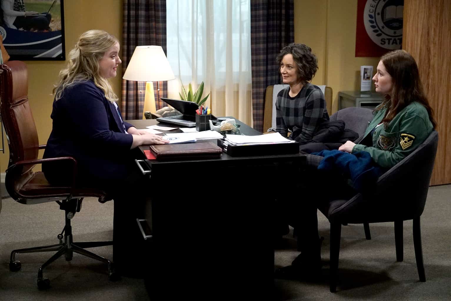 SARAH BAKER, SARA GILBERT, EMMA KENNEY