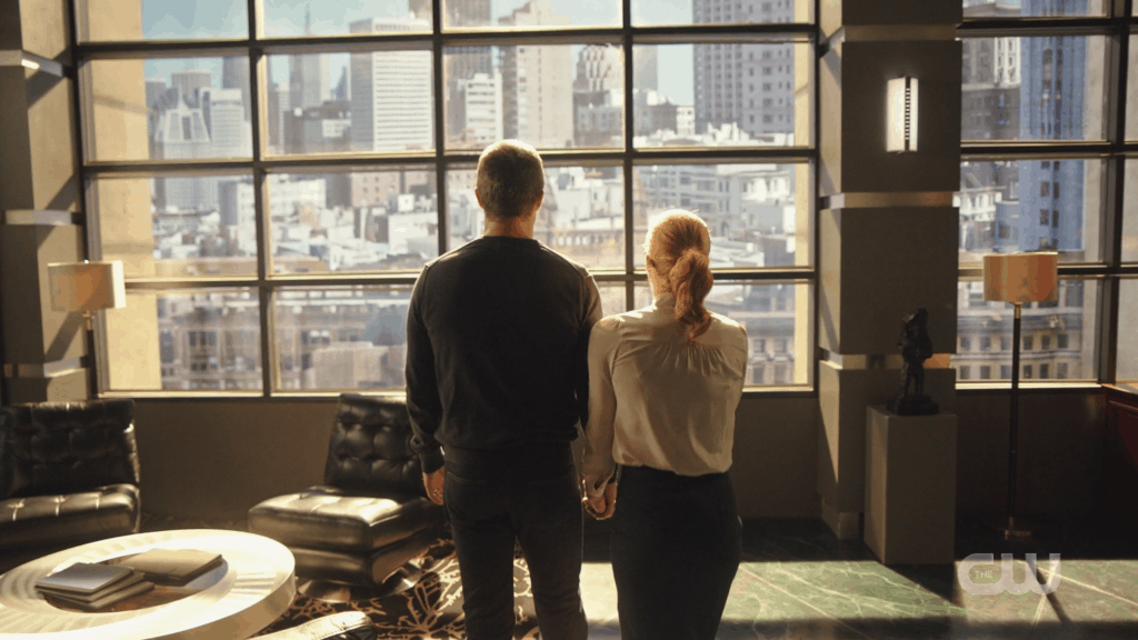 Arrow – Fadeout – Olicity – Stephen Amell and Emily Bett Rickards – The CW (6)