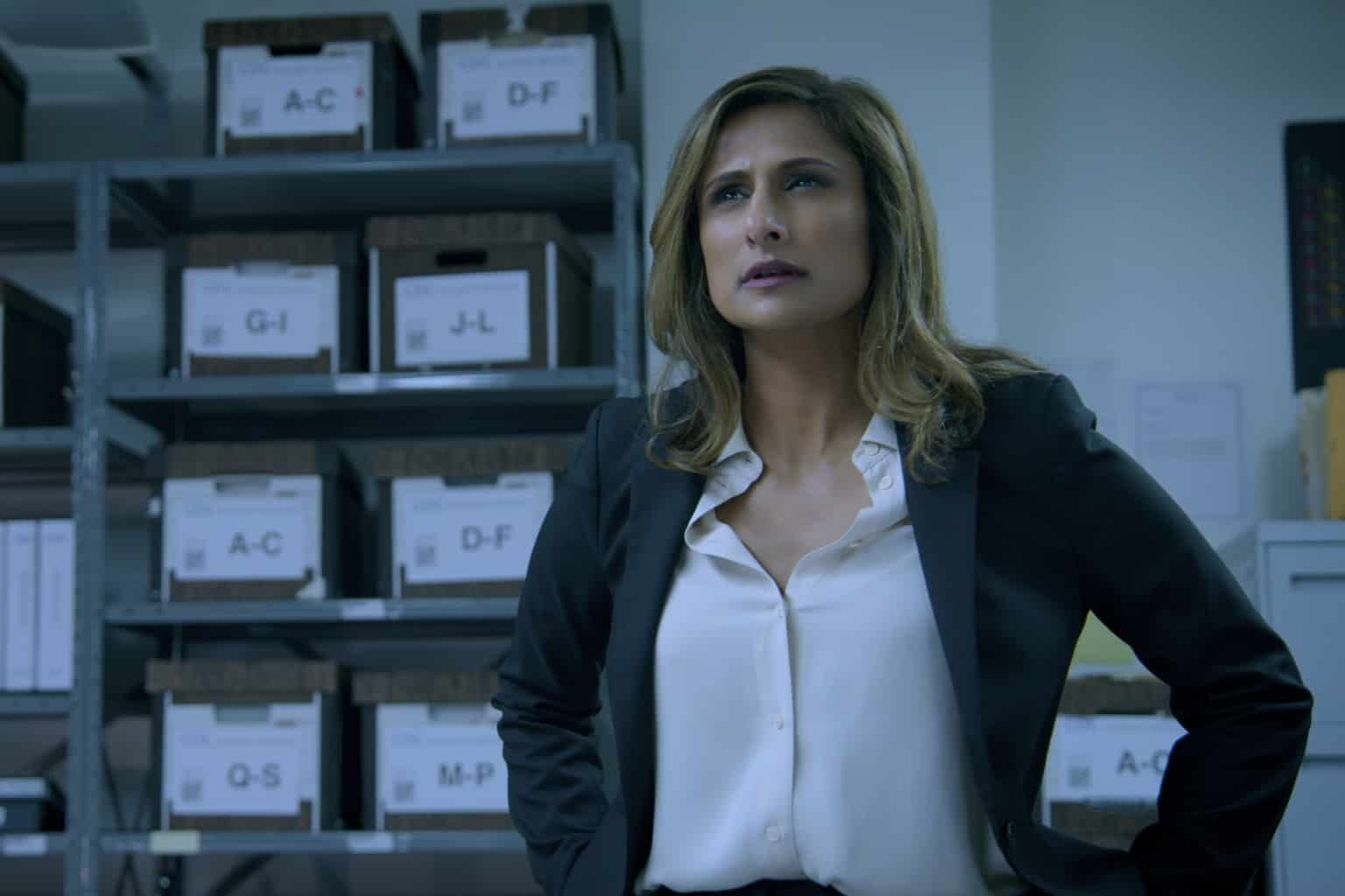 Sarayu Blue - Medical Police - Photo Credit Netflix