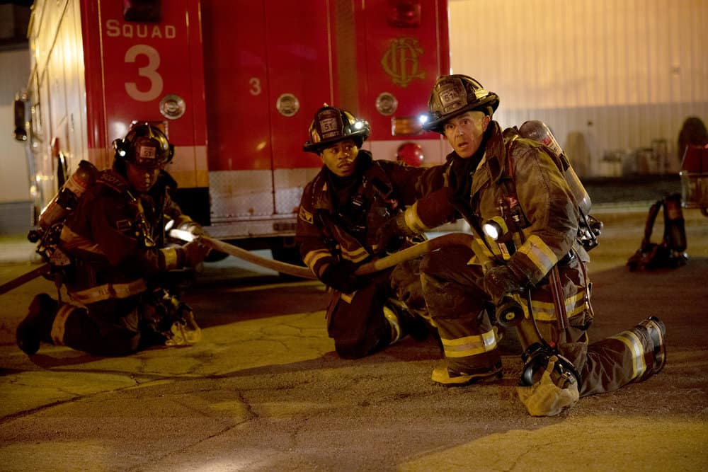 Chicago Fire Season 8 Episode 11 - David Eigenberg as Christopher Herrmann Chicago Fire Review: Where We End Up (Season 8 Episode 11) Chicago Fire Season 8 Episode 11 - David Eigenberg as Christopher Herrmann