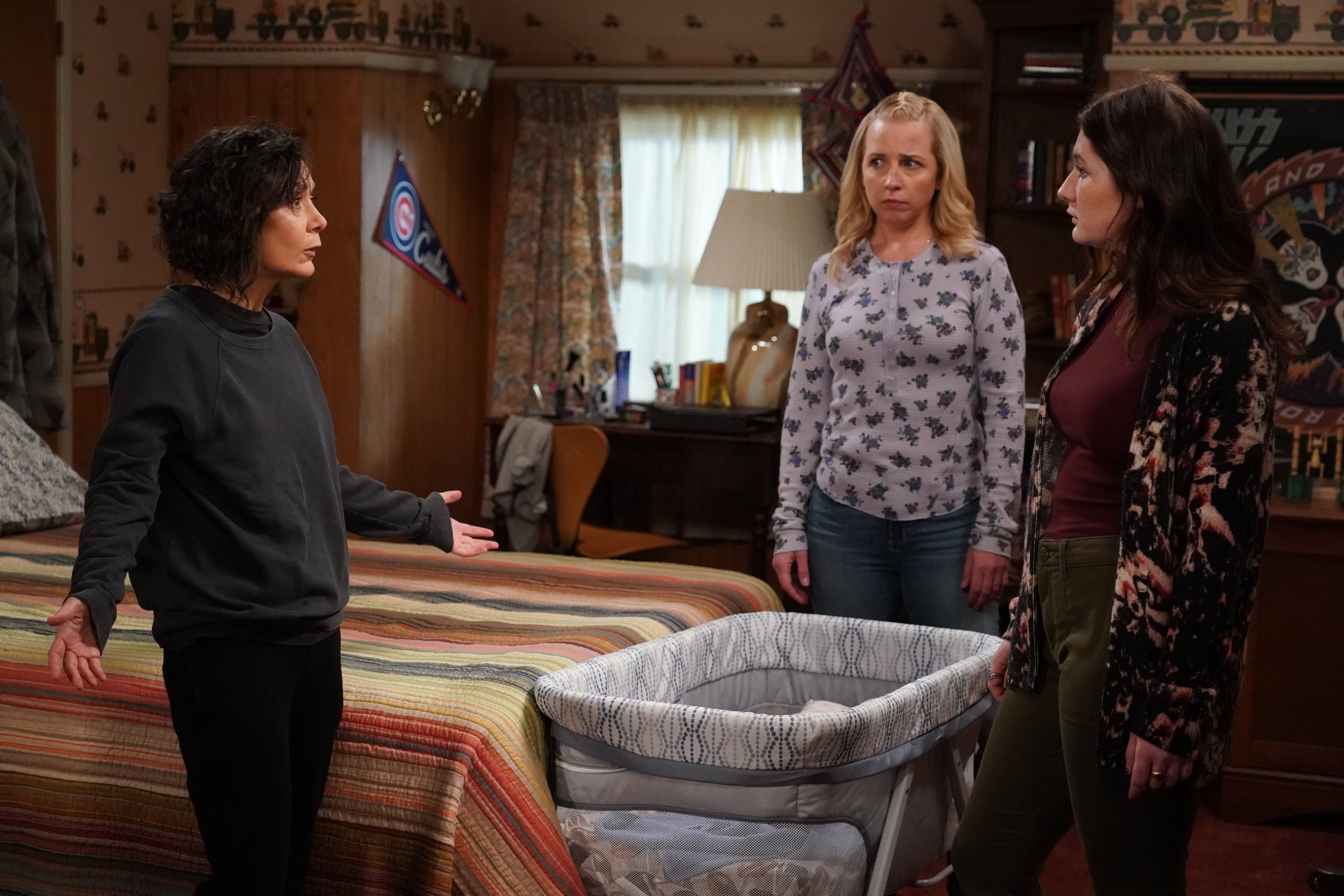 SARA GILBERT, LECY GORANSON, EMMA KENNEY