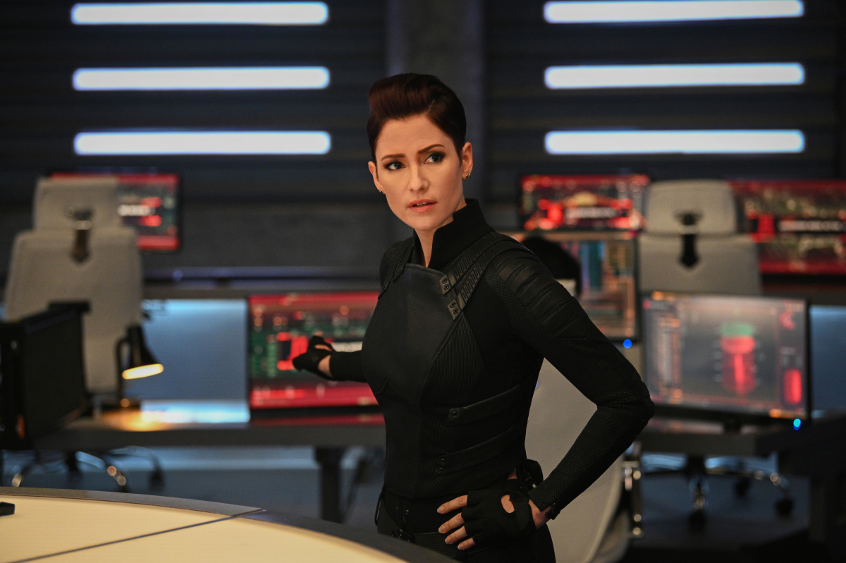 Supergirl Season 5 Episode 12, "Back From The Future: Part 2" Pictured: Chyler Leigh as Alex Danvers