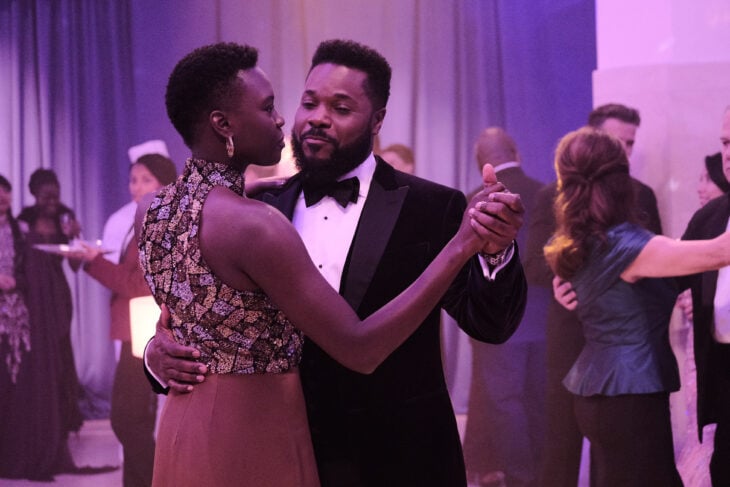 The Resident Season 3 Episode 16, "Reverse Cinderella" Pictured: L-R: Shaunette Rene Wilson and Malcolm-Jamal Warner