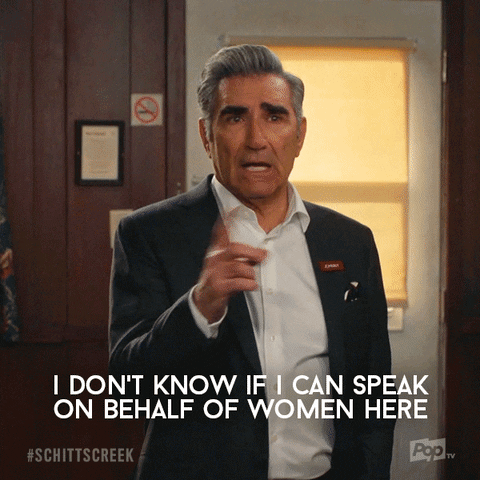Schitt's Creek Season 6 Episode 6 - The Wingman | Tell-Tale TV Schitt's Creek Season 6 Episode 6 - Johnny (Eugene Levy), Ronnie (Karen Robinson)