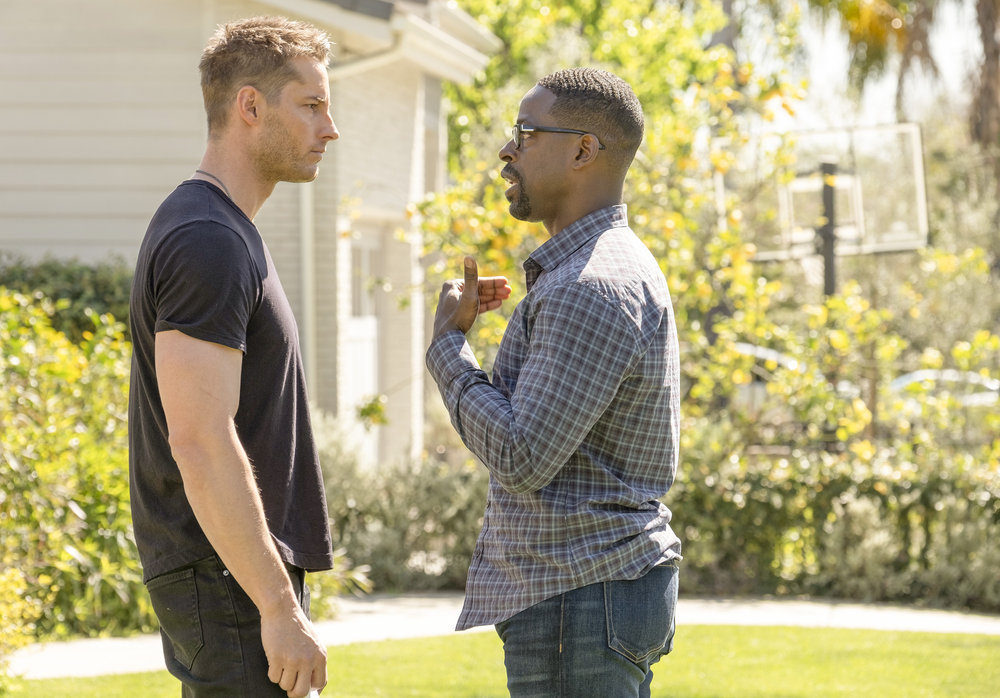 This Is Us Season 4 Episode 18 - Sterling K. Brown as Randall, Justin Hartley as Kevin