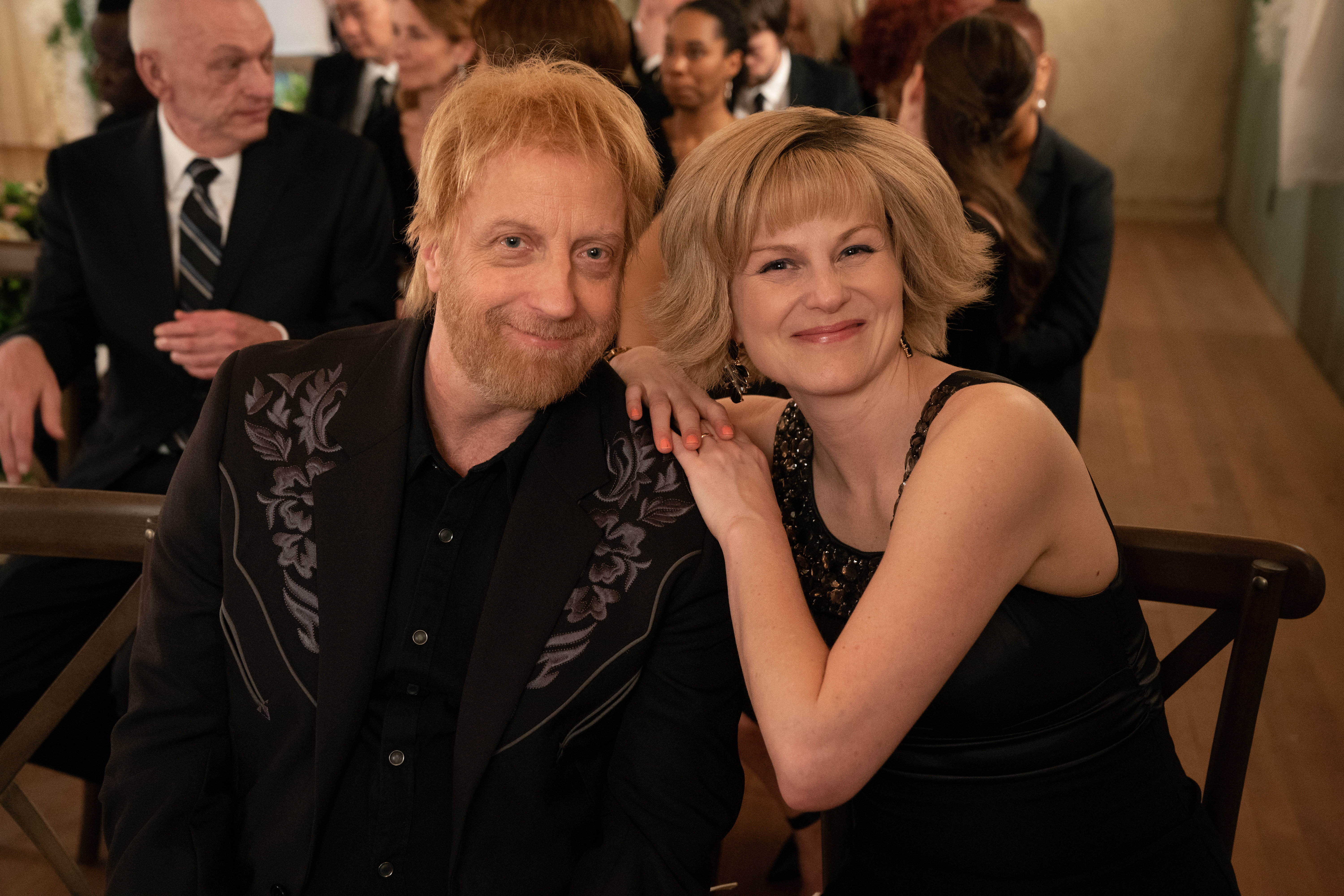 Schitt's Creek Season 6 Episode 14 - Jennifer Robertson (Jocelyn), Chris Elliott (Roland) | Tell-Tale TV Schitt's Creek Season 6 Episode 14 - Jennifer Robertson (Jocelyn), Chris Elliott (Roland)
