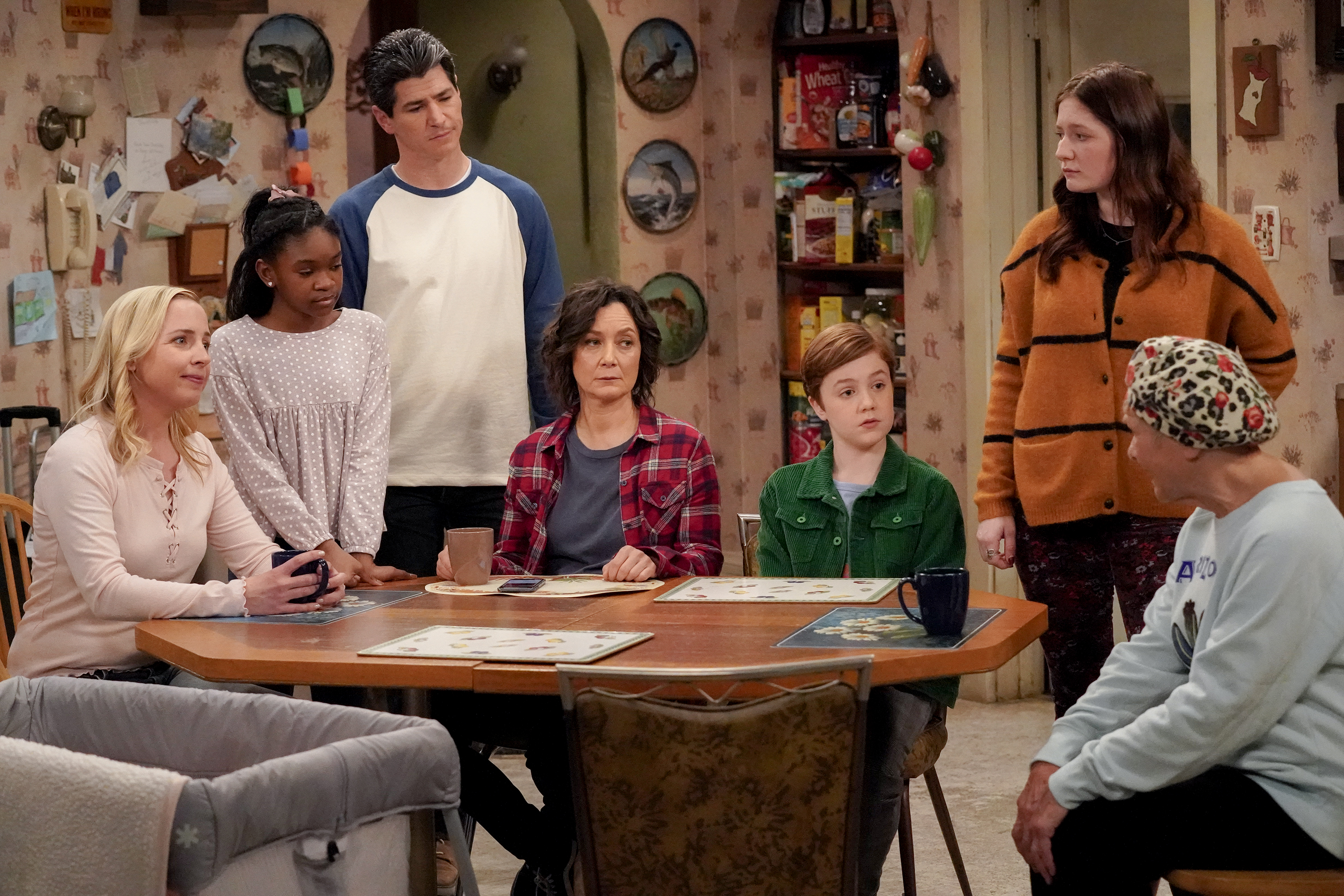 LECY GORANSON, JAYDEN REY, MICHAEL FISHMAN, SARA GILBERT, AMES MCNAMARA, EMMA KENNEY