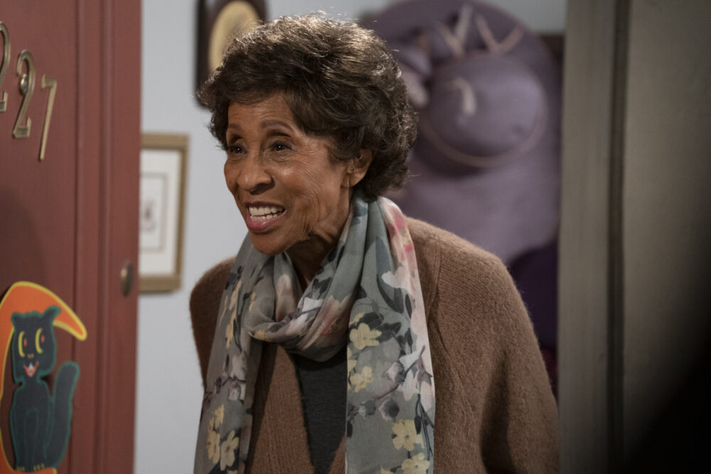 Marla Gibbs as Mrs. Jones - One Day at a Time Season 4 Episode 4 - One Halloween at a Time