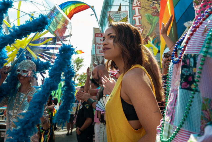 Monica Raymund as Jackie Quiñones in Hightown Season 1, STARZ