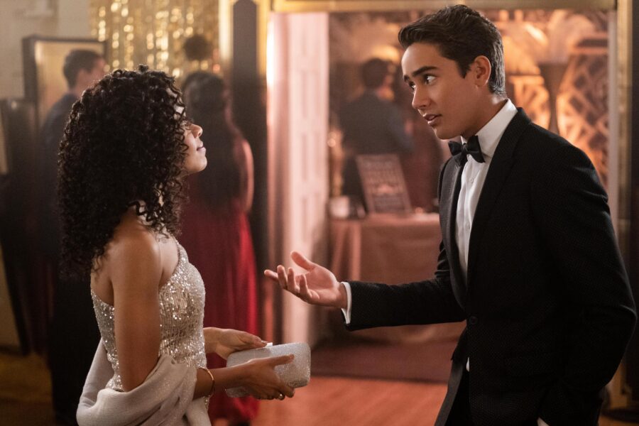 Love, Victor Season 1 Episode 10 - Mia (Rachel Hilson) and Victor (Michael Cimino)