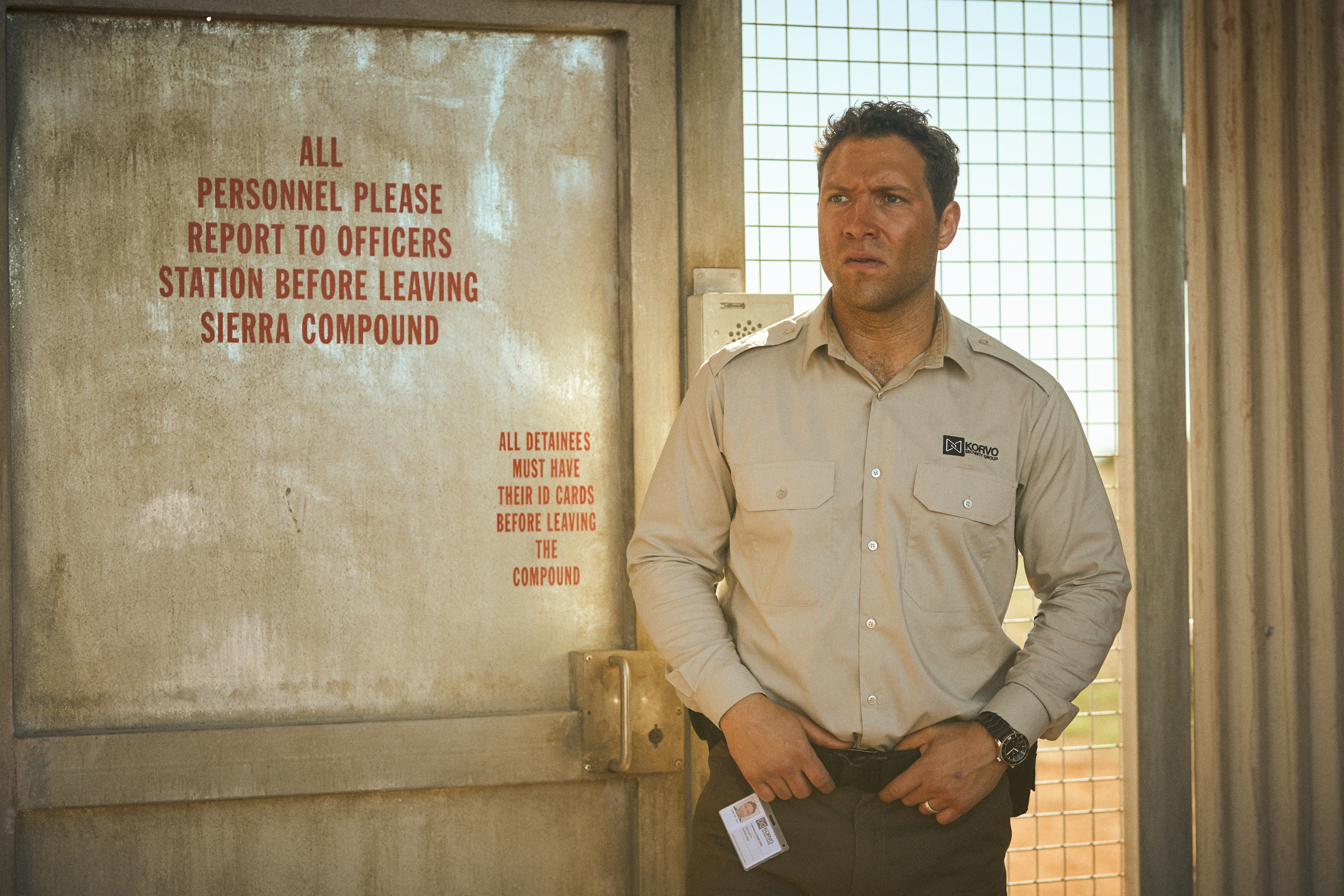 JAI COURTNEY as CAM SANDFORD in episode 102 of STATELESS