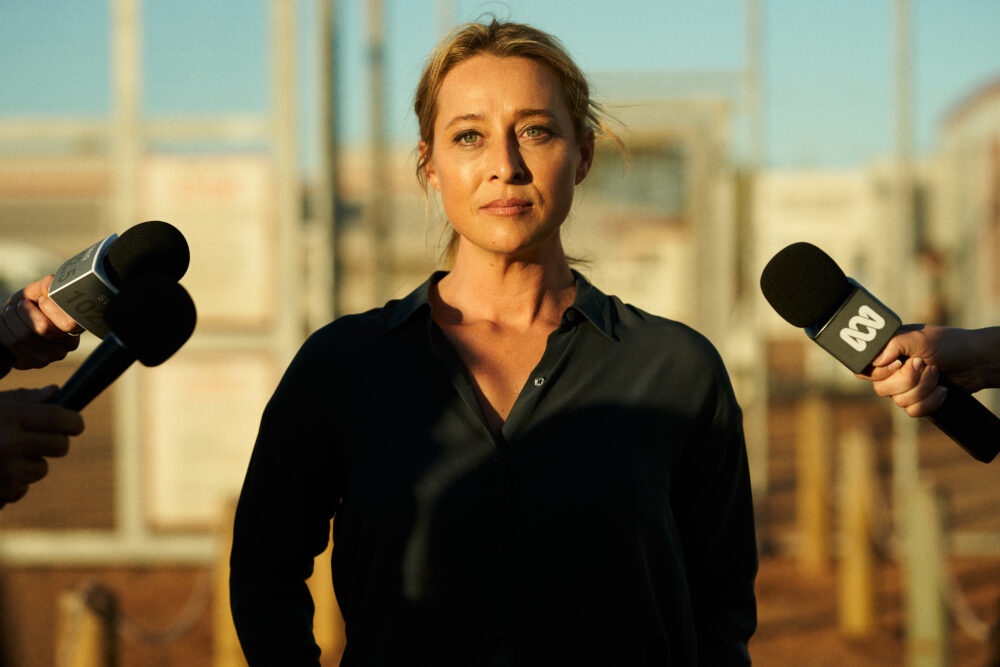 ASHER KEDDIE as CLAIRE KOWITZ in episode 106 of STATELESS