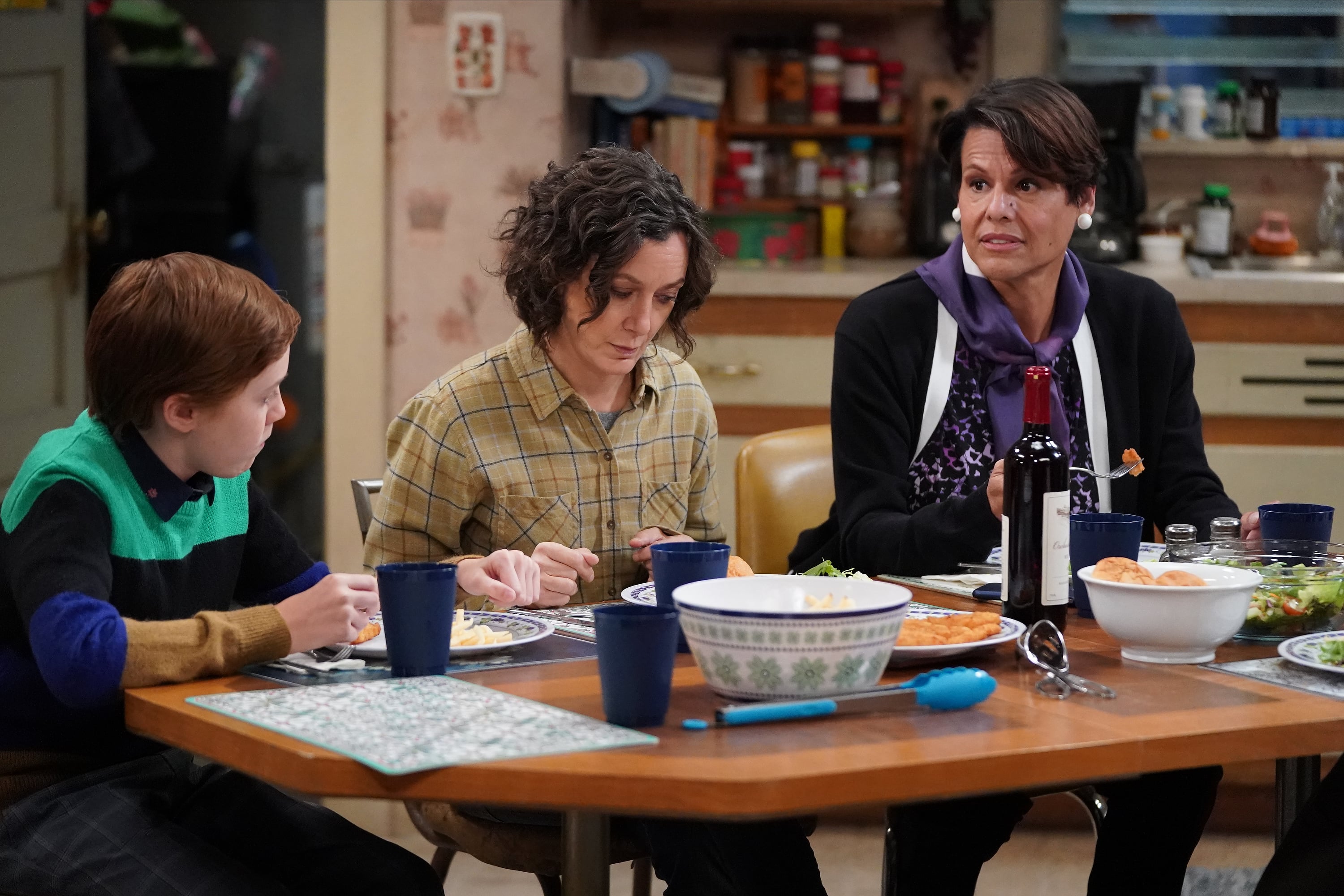 AMES MCNAMARA, SARA GILBERT, ALEXANDRA BILLINGS