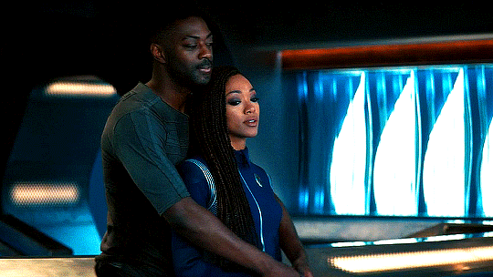 star trek discovery michael burnham clevland booker bookburn 