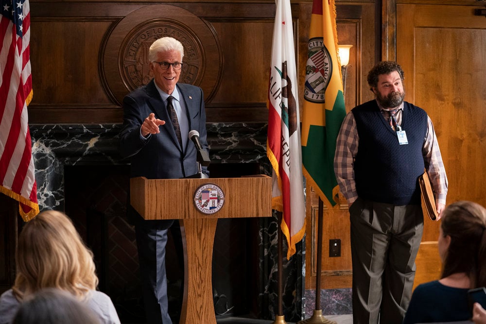 Mr. Mayor Season 1 Episode 5, "Dodger Day"