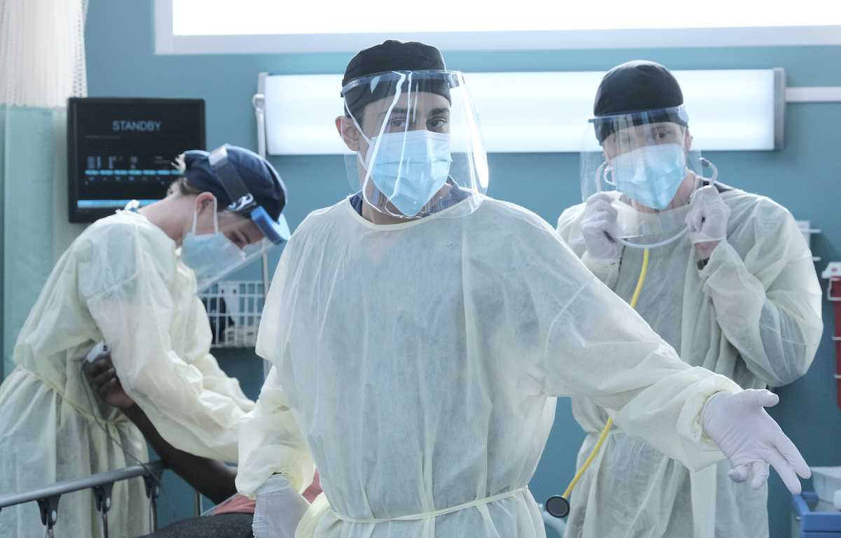 The Resident Season 4 Episode 1, "A Wedding, A Funeral"