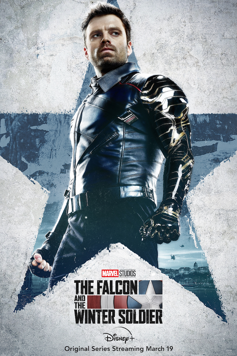 The Falcon and the Winter Soldier Key Art - Sebastian Stan as Winter Soldier