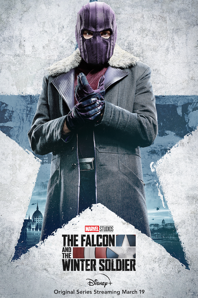 The Falcon and the Winter Soldier Key Art - Daniel Brühl as Zemo
