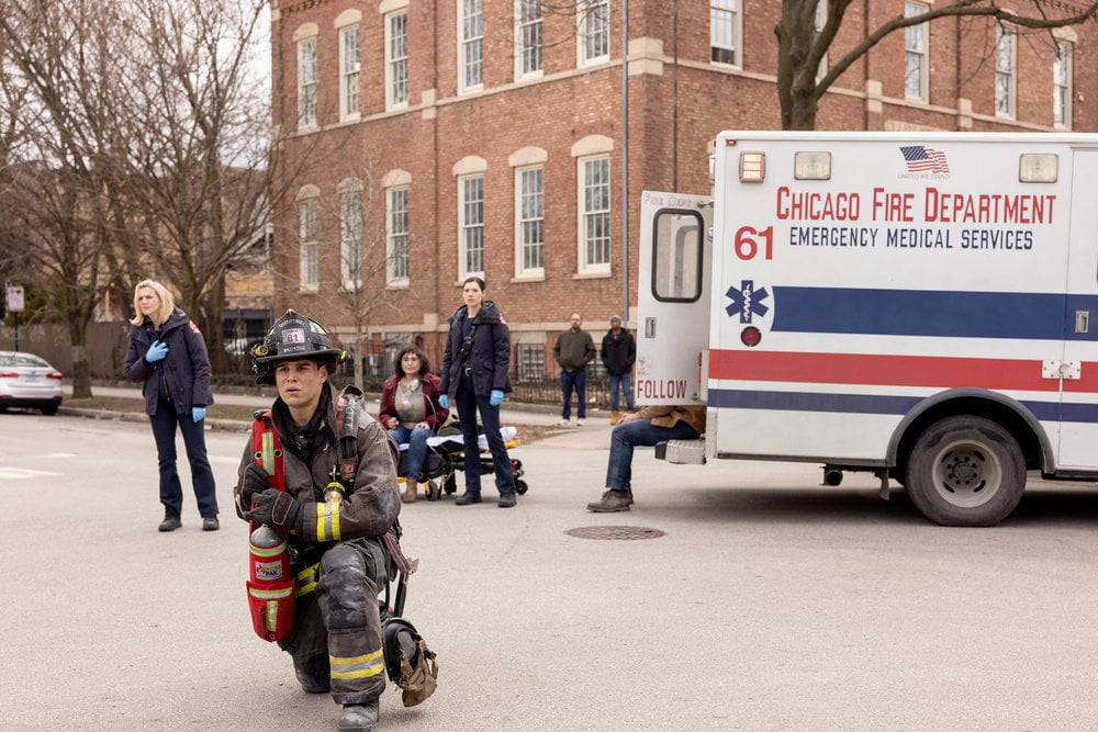 Chicago Fire Season 9 Episode 12, "Natural Born Firefighter"