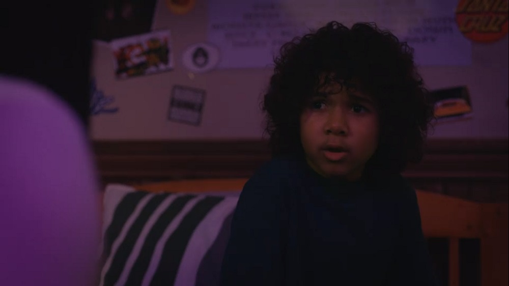 Still of Atticus Woodward in Blindspotting.