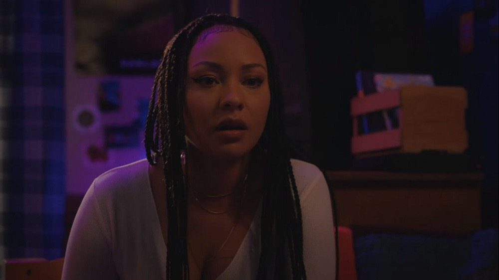Still of Jasmine Cephas Jones in Blindspotting.