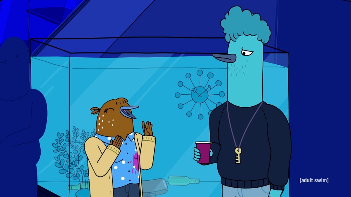 Photo of Bertie in Tuca & Bertie.