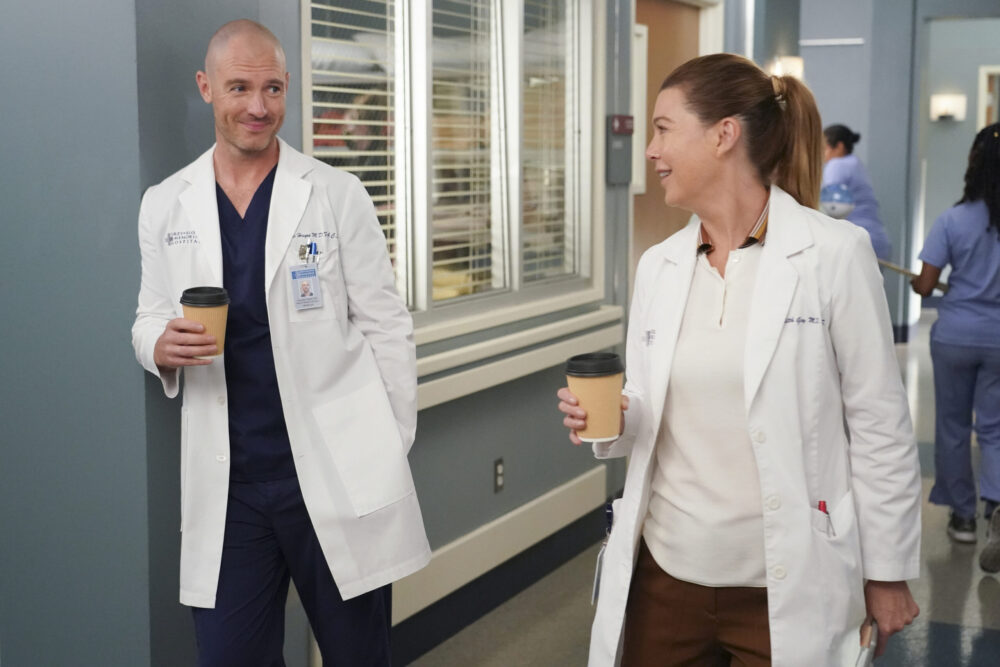 Grey's Anatomy Season 18 Episode 3 Hayes and Meredith