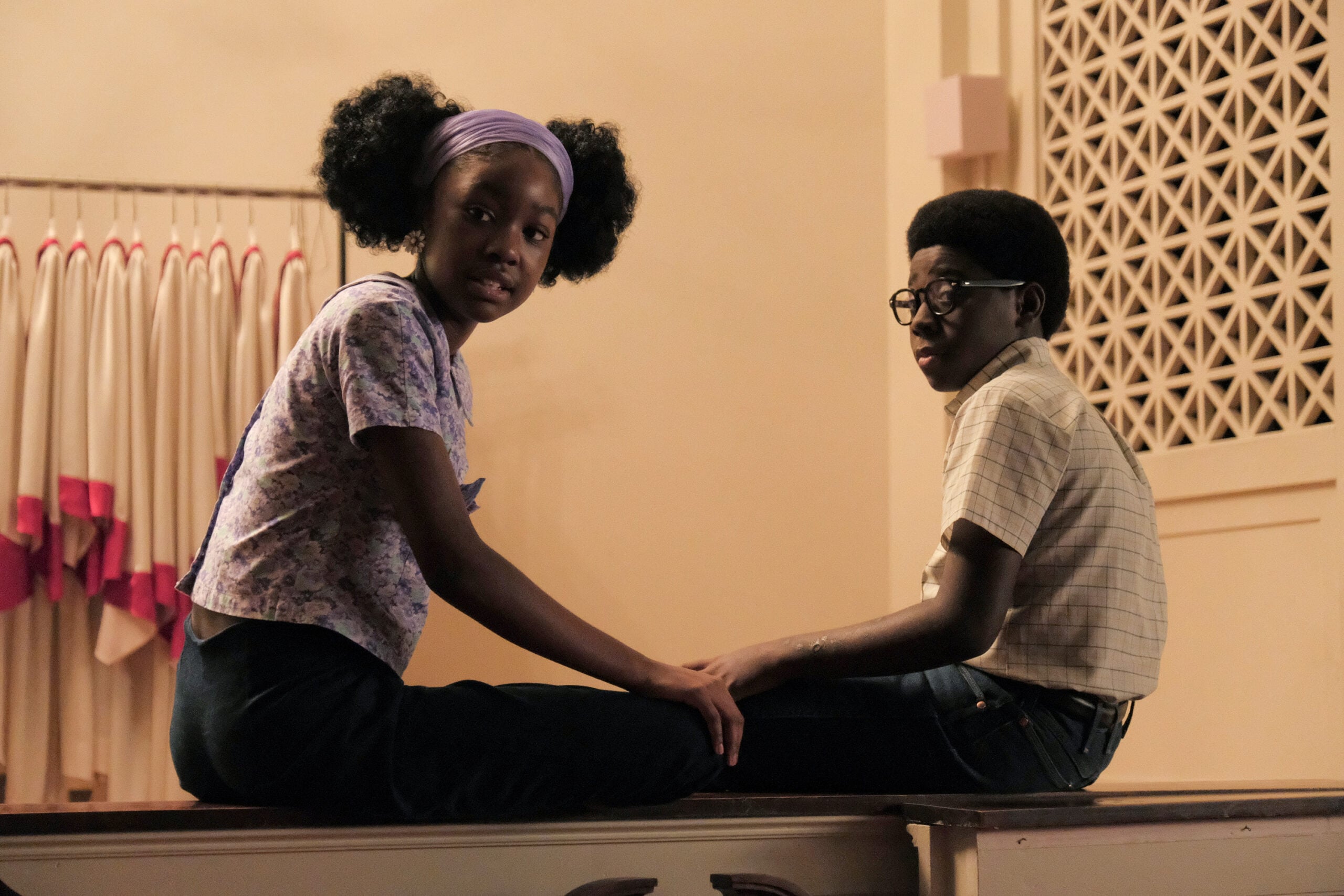 Still of Milan Marsh and Elisha Williams in The Wonder Years Season 1 Episode 5 "The Lock In" The Wonder Years Review: The Lock In (Season 1 Episode 5)