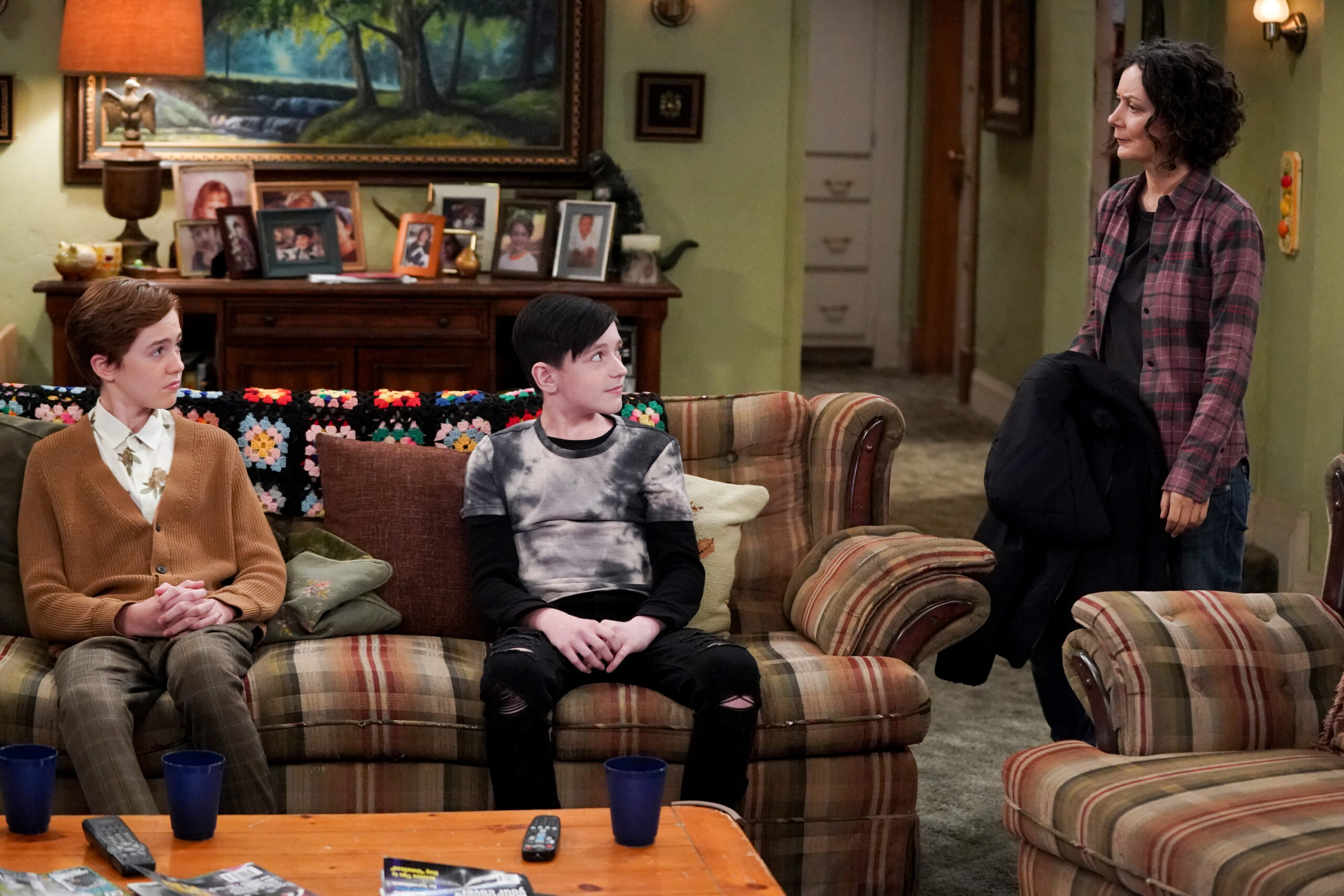 AMES MCNAMARA, TRAVIS BURNETT, SARA GILBERT