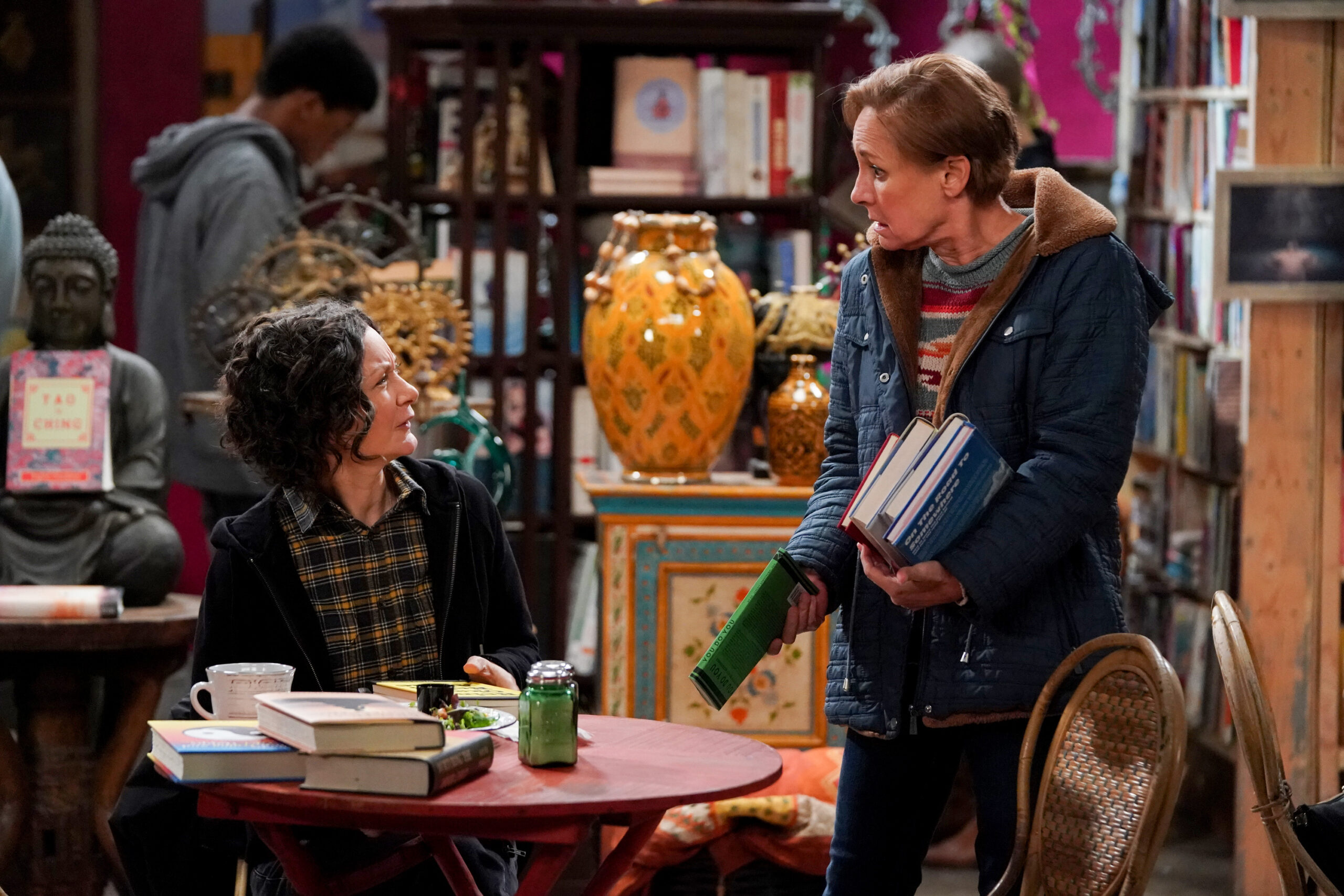 SARA GILBERT, LAURIE METCALF | Tell-Tale TV SARA GILBERT, LAURIE METCALF