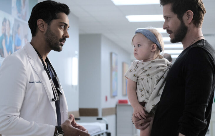 The Resident Season 5 Episode 4 Manish Dayal and Matt Czuchry