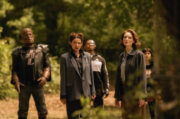 Doom Patrol Season 3 Episode 7, "Bird Patrol" - Michelle Gomez, Brendan Fraser, Joivan Wade, Diane Guerrero, April Bowlby