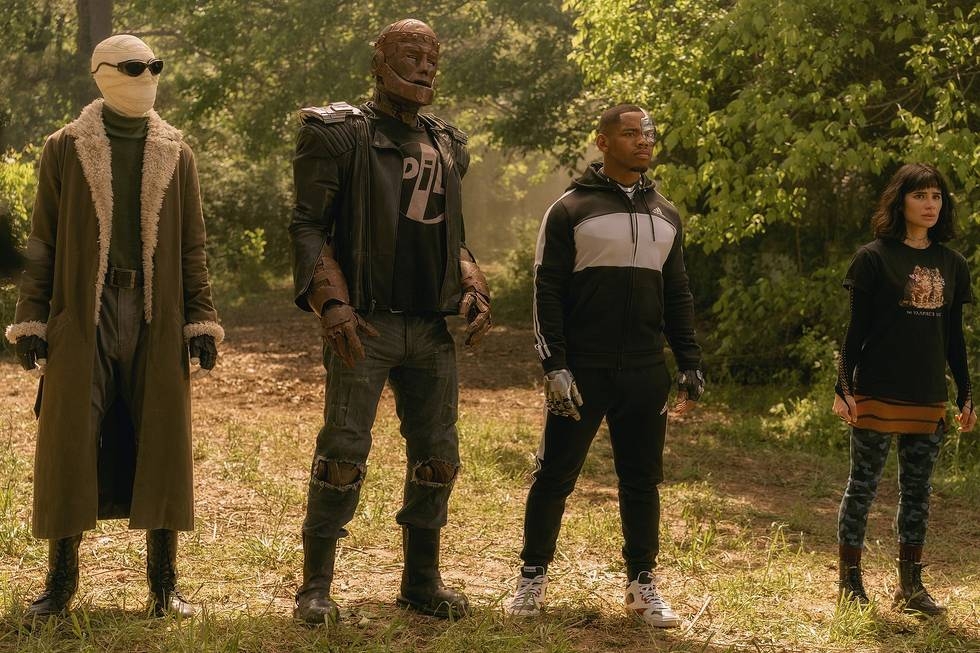 matt-bomer-brendan-fraser-joivan-wade-dianne-guerrero | Tell-Tale TV Doom Patrol Season 3 Episode 7, "Bird Patrol" - Matt Bomer, Brendan Fraser, Joivan Wade, Diane Guerrero