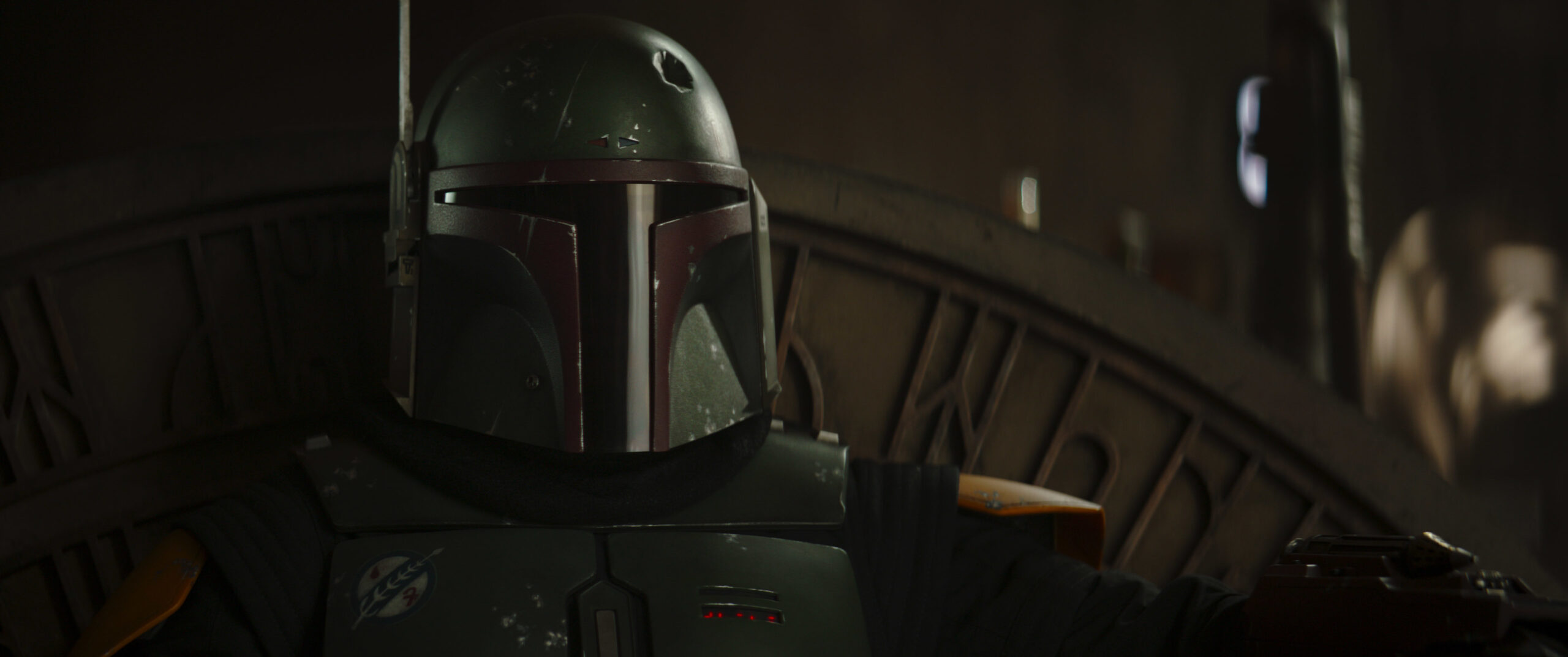 Boba Fett (Temura Morrison) in Lucasfilm's THE BOOK OF BOBA FETT,