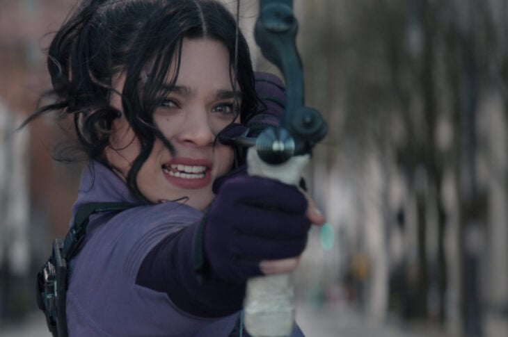 Hawkeye — Hailee Steinfeld as Kate Bishop Hawkeye Review: This Holiday Series Hits the Mark with Kate Bishop (Season 1 Episodes 1 and 2) 