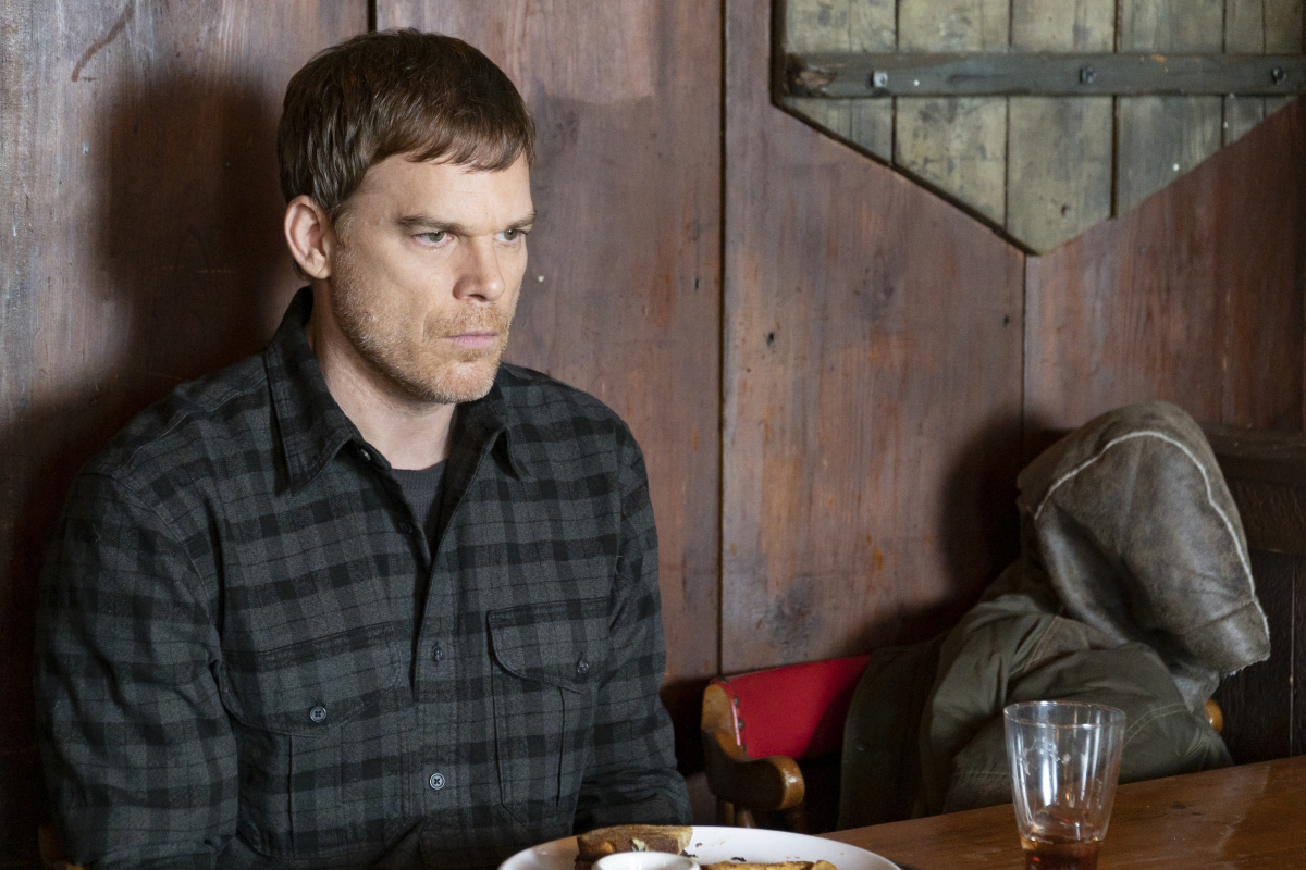 Michael C. Hall as Dexter in DEXTER: NEW BLOOD Season 1 Episode 6 Too Many Tuna Sandwiches | Tell-Tale TV 106 – Too Many Tuna Sandwiches