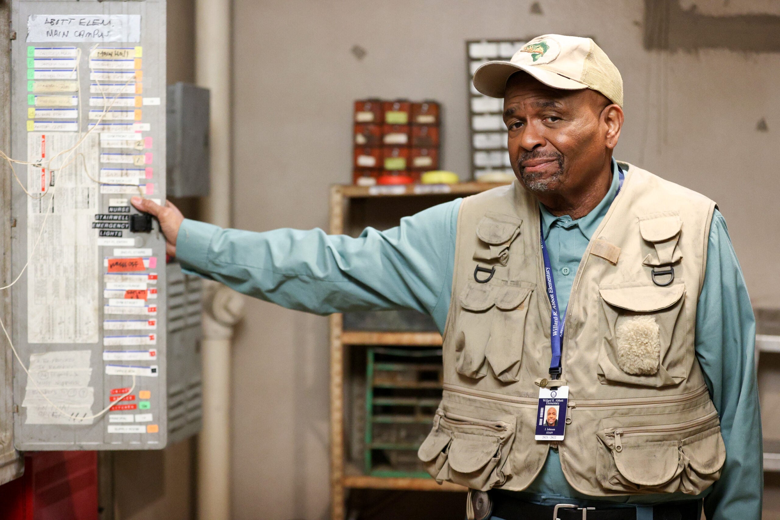 WILLIAM STANFORD DAVIS on Abbott Elementary Season 1 Episode 2, "Light Bulb"