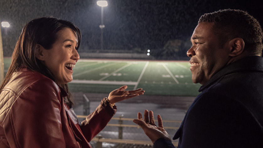THE AFTERPARTY Season 1 Episode 1, "Aniq" Pictured: ZOE CHAO, SAM RICHARDSON