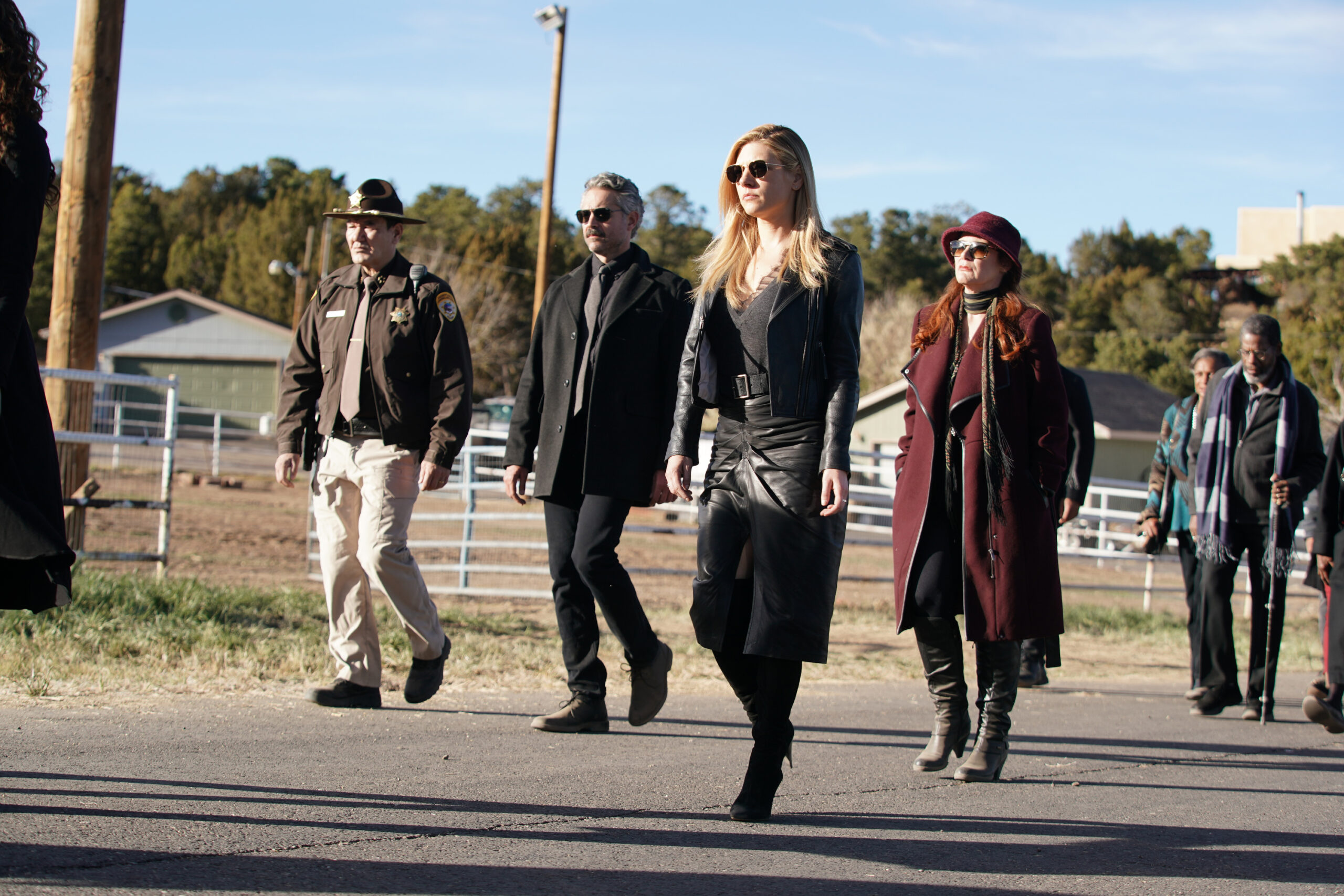 BIG SKY - Season 2 Episode 9, "Trust Issues" PATRICK GALLAGHER, OMAR METWALLY, KATHERYN WINNICK, DEDEE PFEIFFER