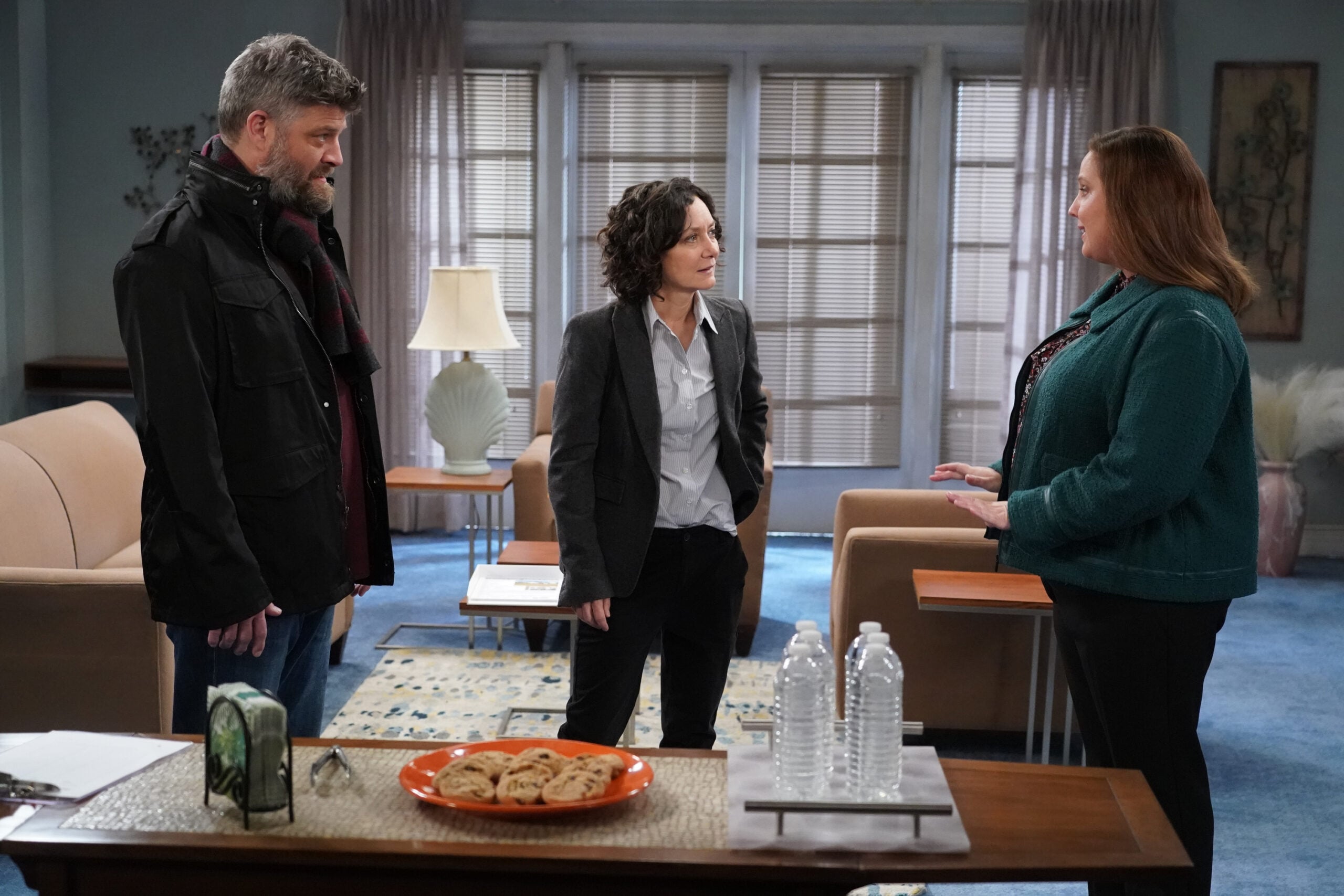 JAY R. FERGUSON, SARA GILBERT, BAYNE GIBBY