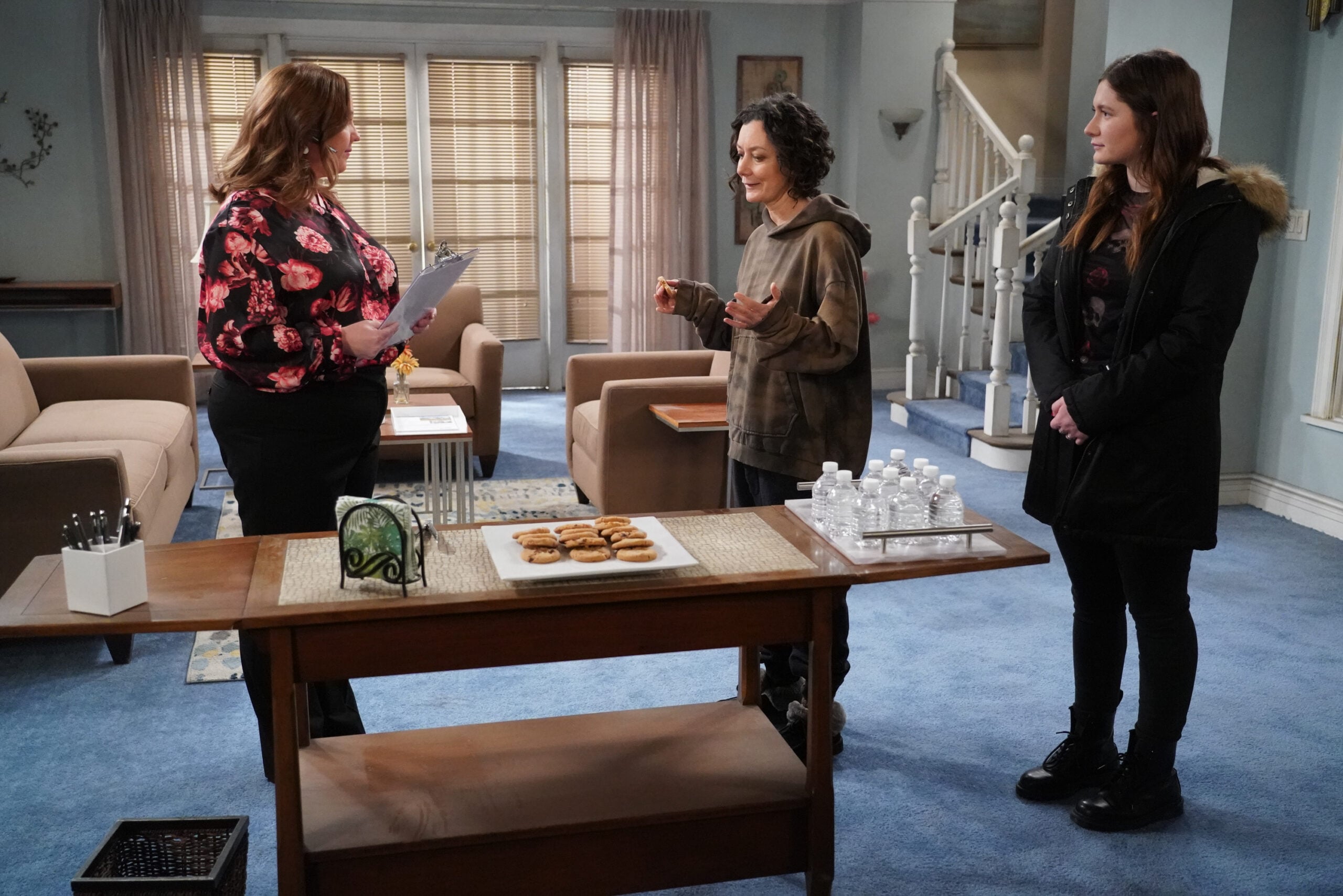 BAYNE GIBBY, SARA GILBERT, EMMA KENNEY